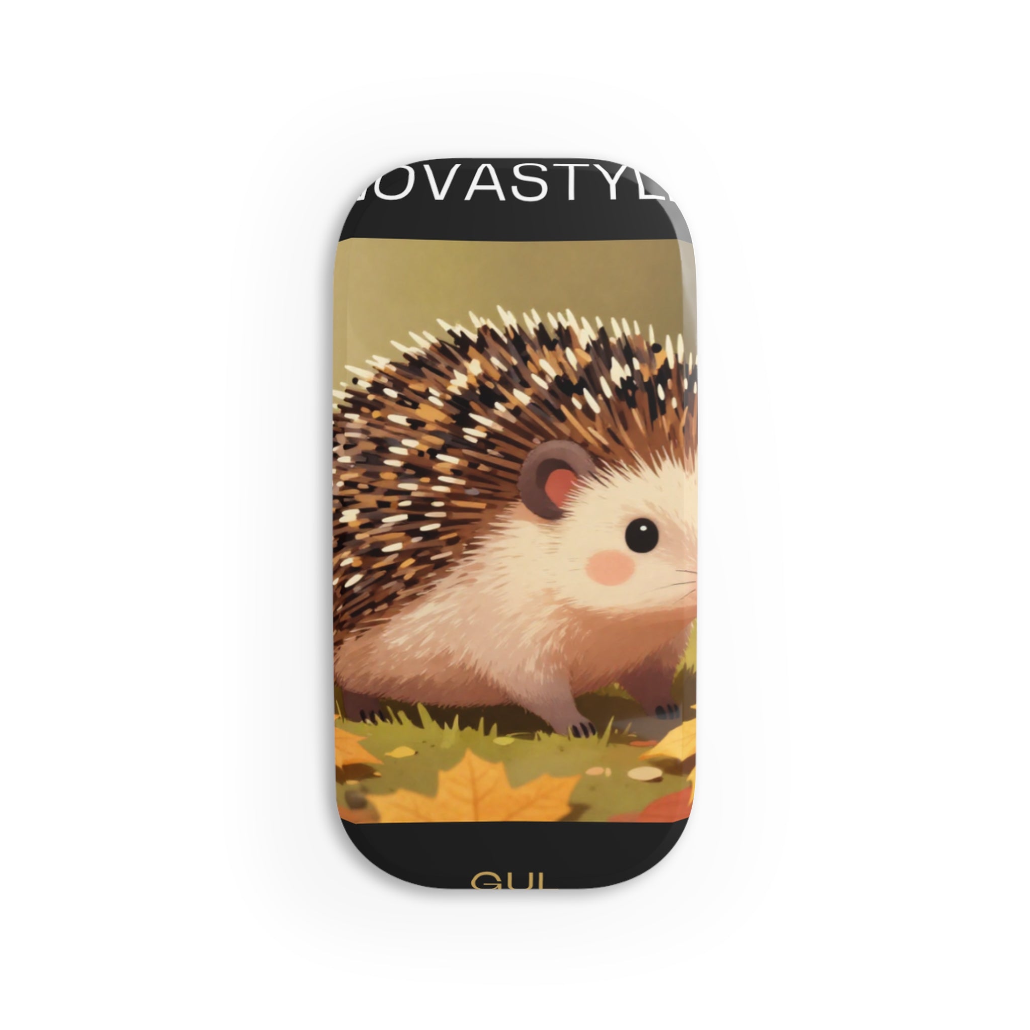Hedgehog Phone Grip β Cute Fall Woodland Click-On Stand