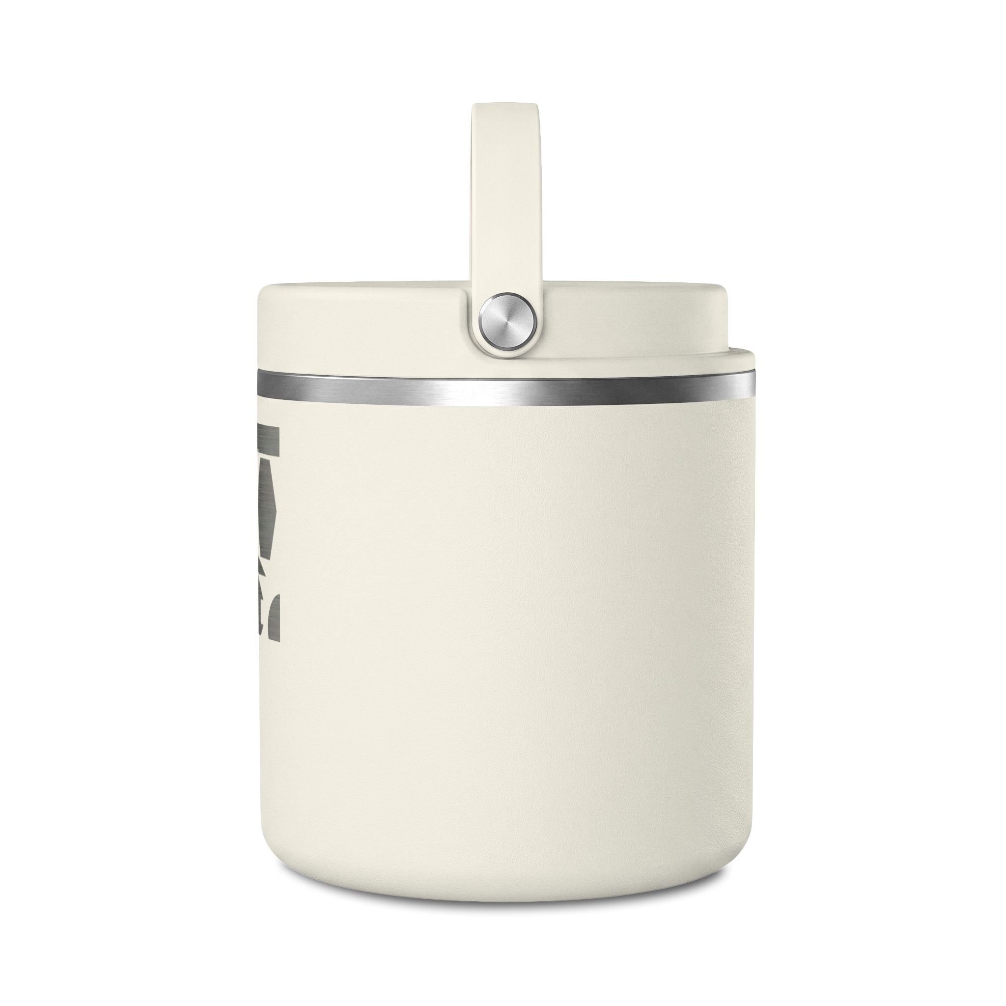 Insulated 25oz Food Jar — Stainless Logo Thermal Thermos for Lunch & Outdoors