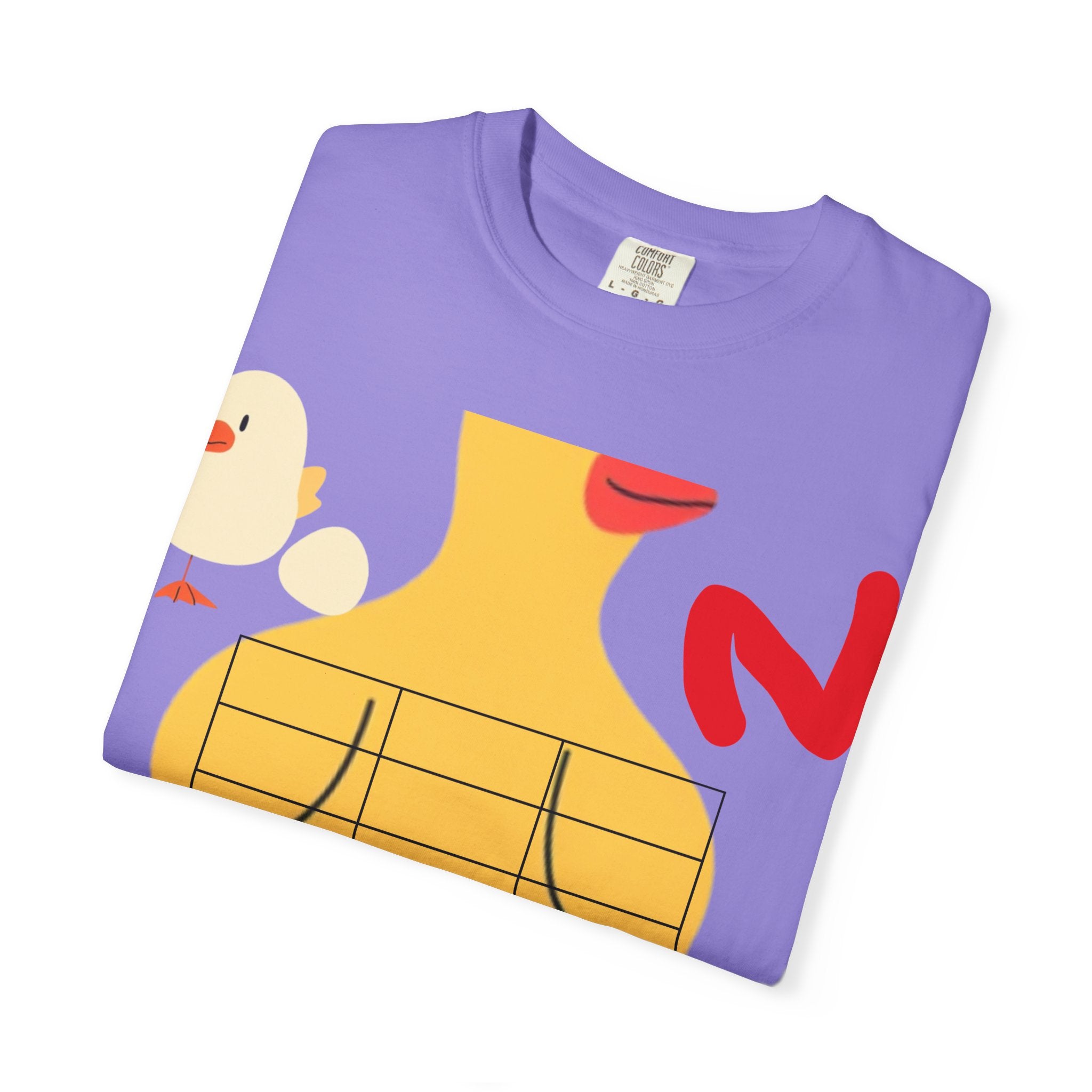 Graphic T-Shirt — Playful Koi & Vase Collage Tee (OVASTYLE Brand)