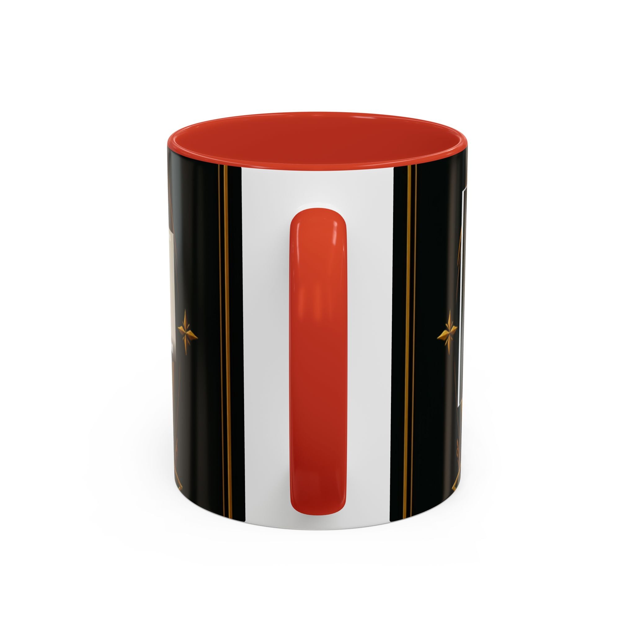 Certified Collector Accent Coffee Mug — Portrait Emblem Design (11/15 oz)