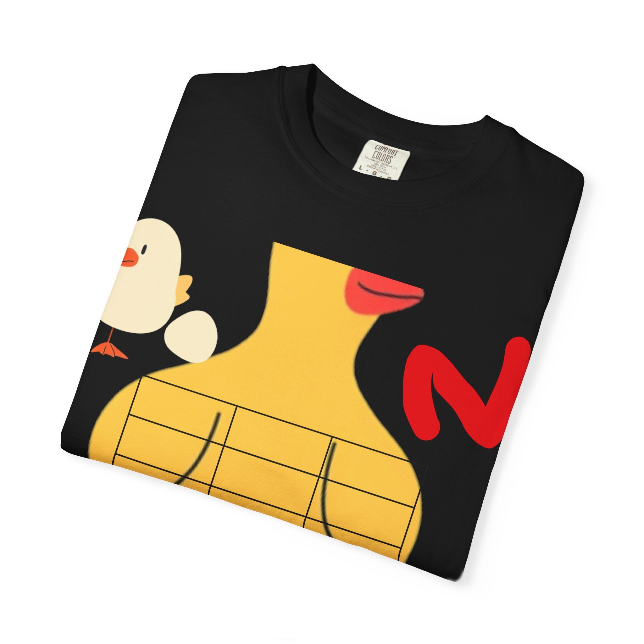 Graphic T-Shirt — Playful Koi & Vase Collage Tee (OVASTYLE Brand)