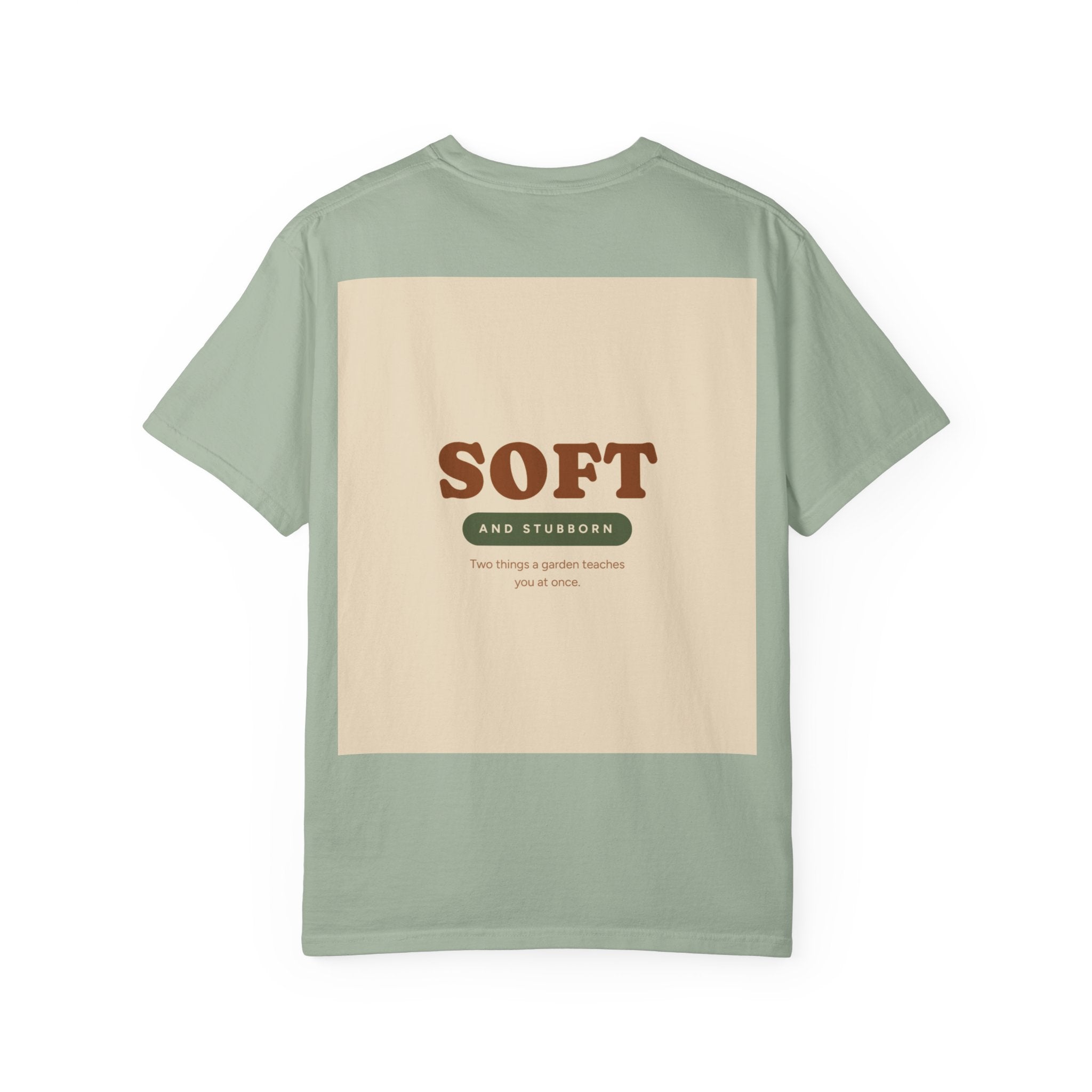 Soft and Stubborn T-Shirt — Retro Cream Graphic Tee