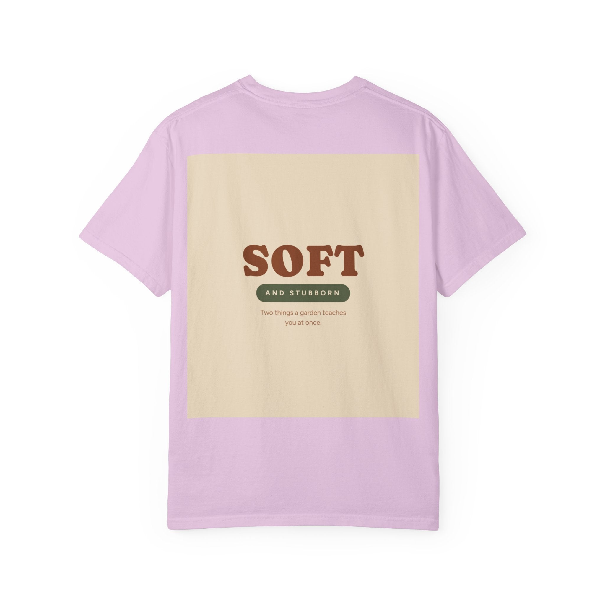 Soft and Stubborn T-Shirt — Retro Cream Graphic Tee