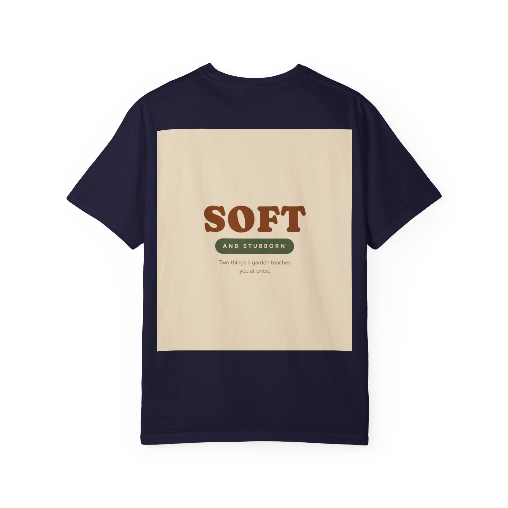 Soft and Stubborn T-Shirt — Retro Cream Graphic Tee