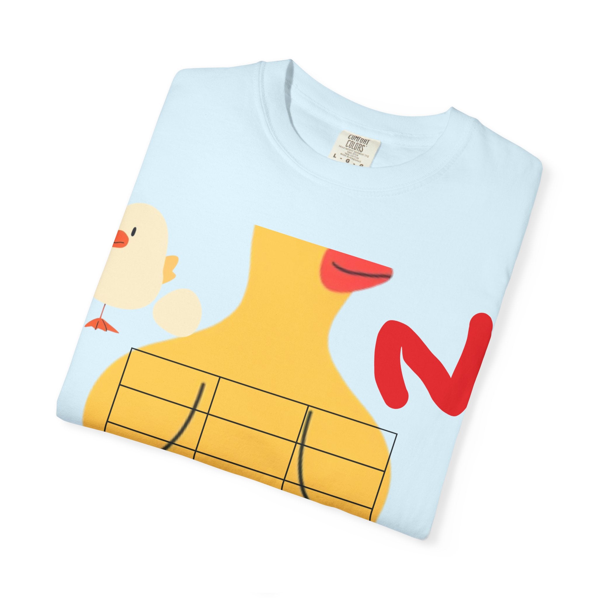 Graphic T-Shirt — Playful Koi & Vase Collage Tee (OVASTYLE Brand)