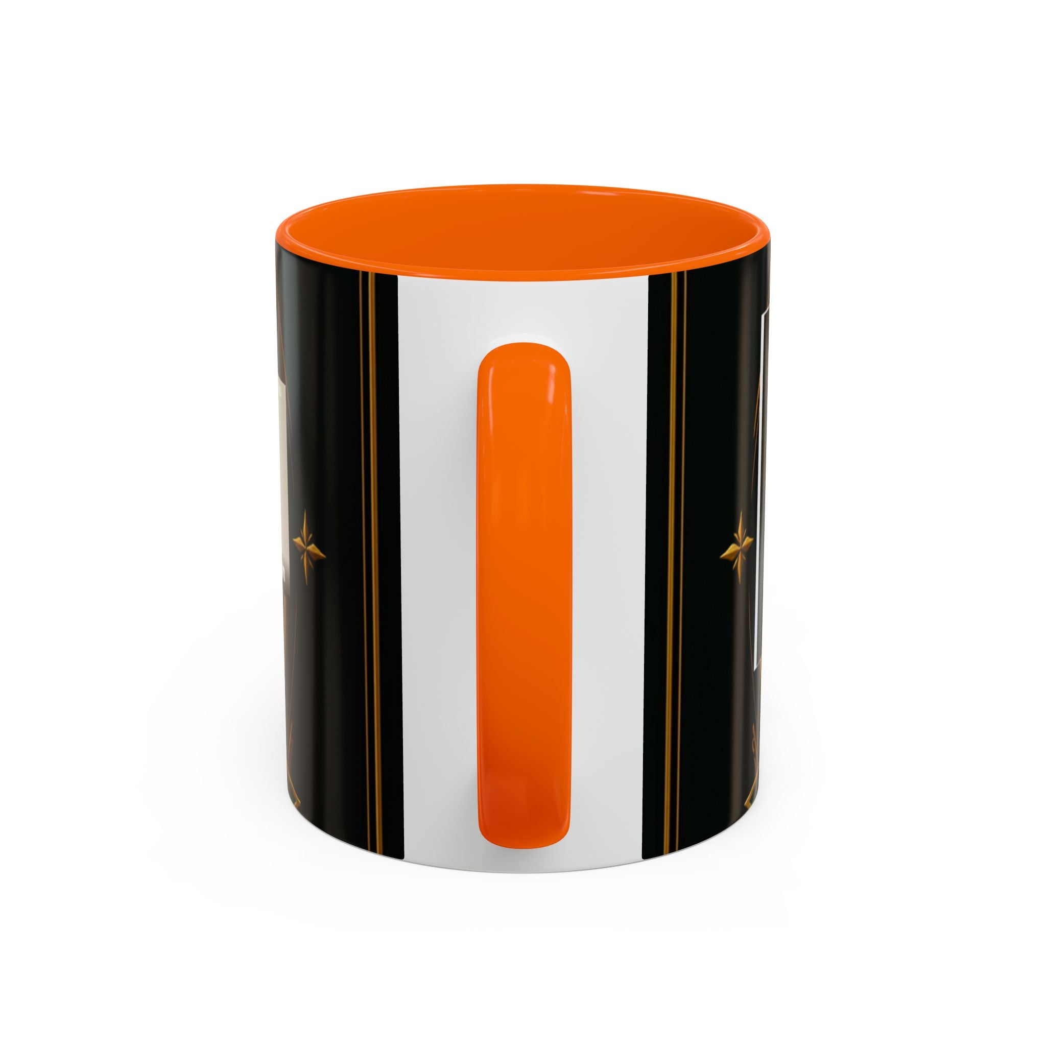 Certified Collector Accent Coffee Mug — Portrait Emblem Design (11/15 oz)