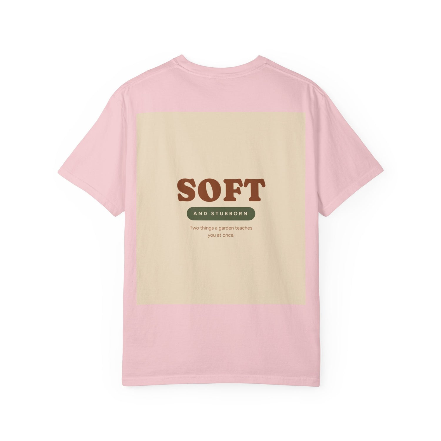 Soft and Stubborn T-Shirt — Retro Cream Graphic Tee