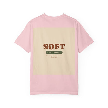 Soft and Stubborn T-Shirt — Retro Cream Graphic Tee