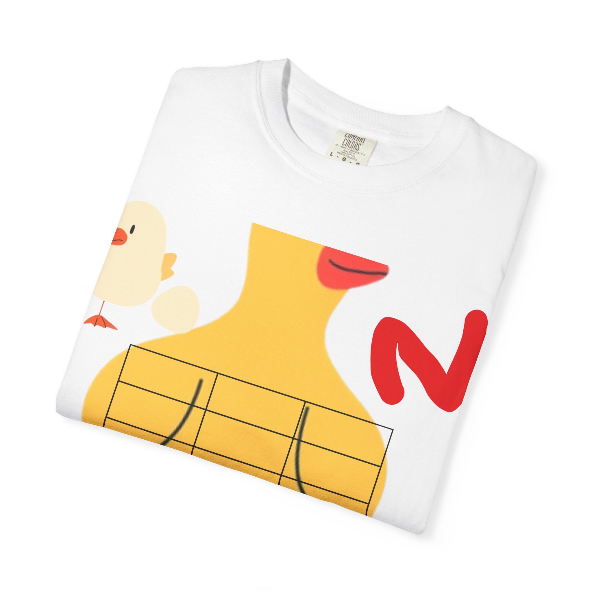 Graphic T-Shirt — Playful Koi &amp; Vase Collage Tee (OVASTYLE Brand)