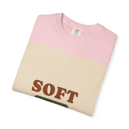 Soft and Stubborn T-Shirt — Retro Cream Graphic Tee