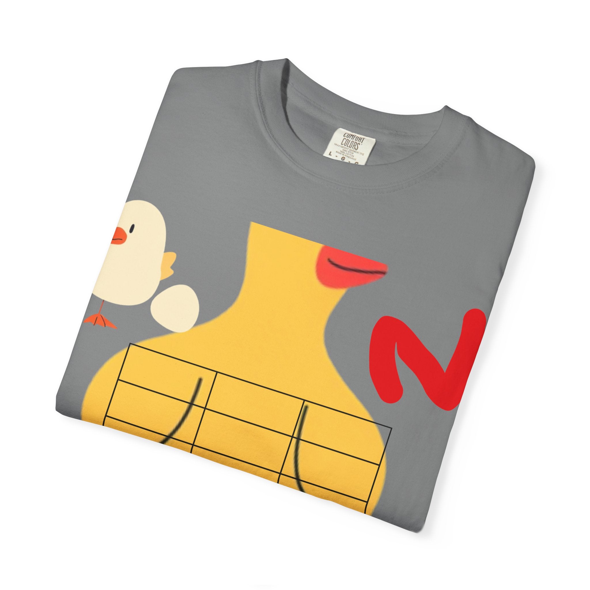 Graphic T-Shirt — Playful Koi &amp; Vase Collage Tee (OVASTYLE Brand)