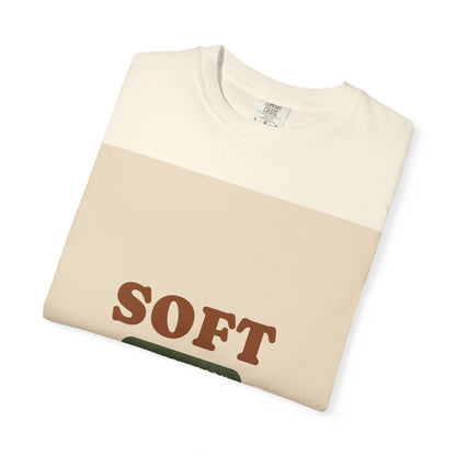 Soft and Stubborn T-Shirt — Retro Cream Graphic Tee