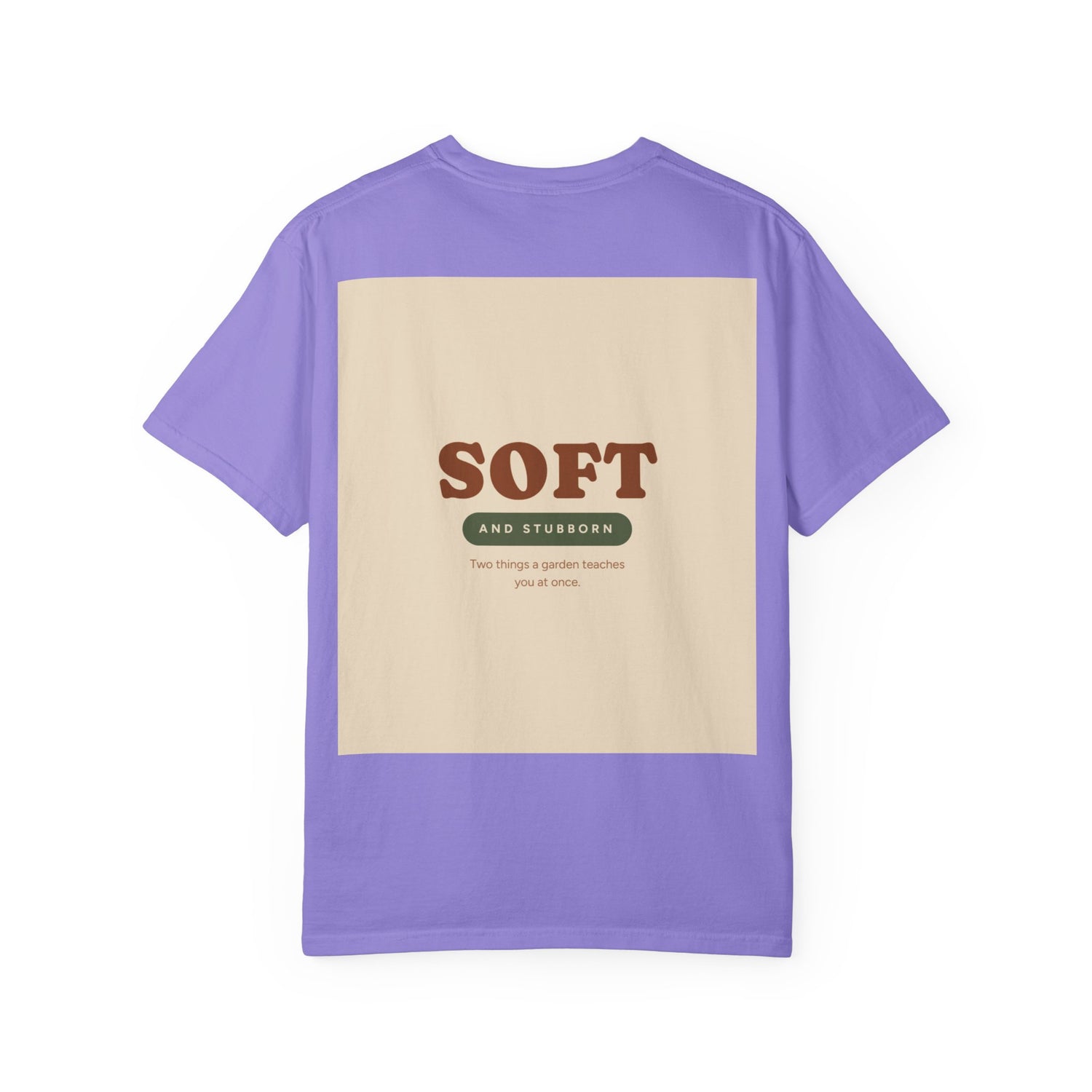 Soft and Stubborn T-Shirt — Retro Cream Graphic Tee