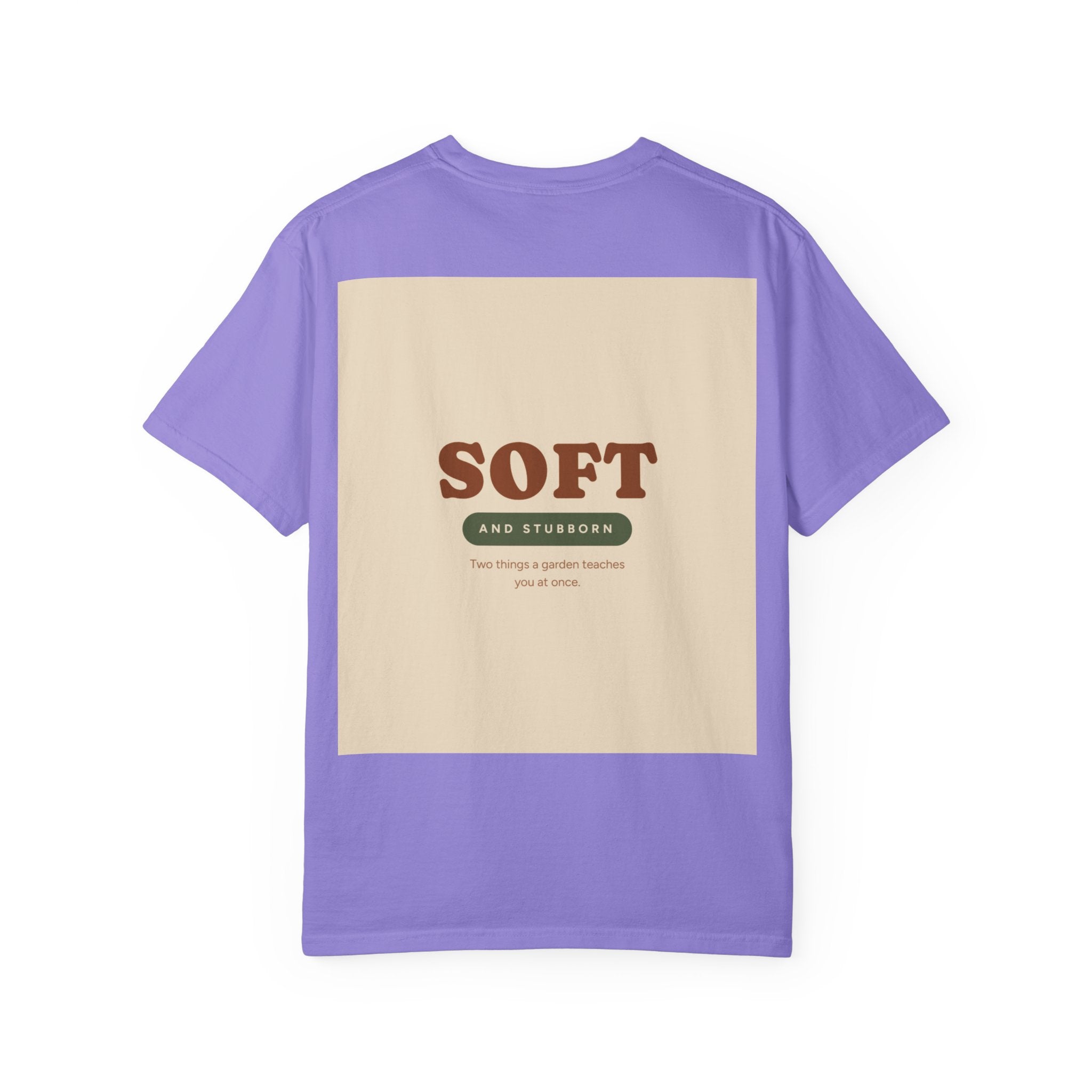 Soft and Stubborn T-Shirt — Retro Cream Graphic Tee
