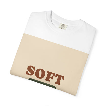 Soft and Stubborn T-Shirt — Retro Cream Graphic Tee