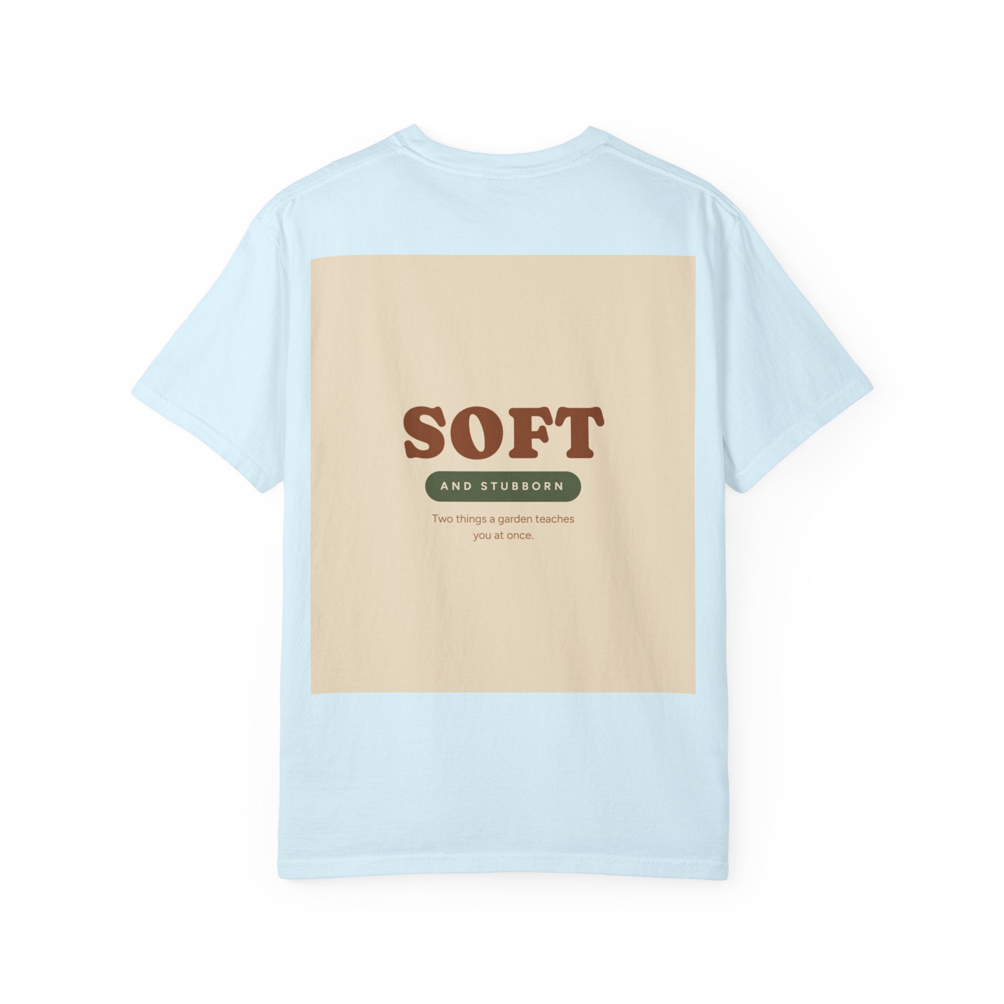 Soft and Stubborn T-Shirt — Retro Cream Graphic Tee