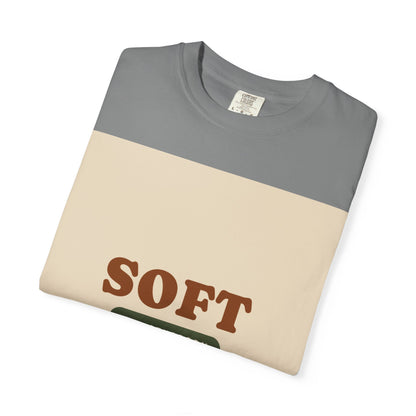 Soft and Stubborn T-Shirt — Retro Cream Graphic Tee