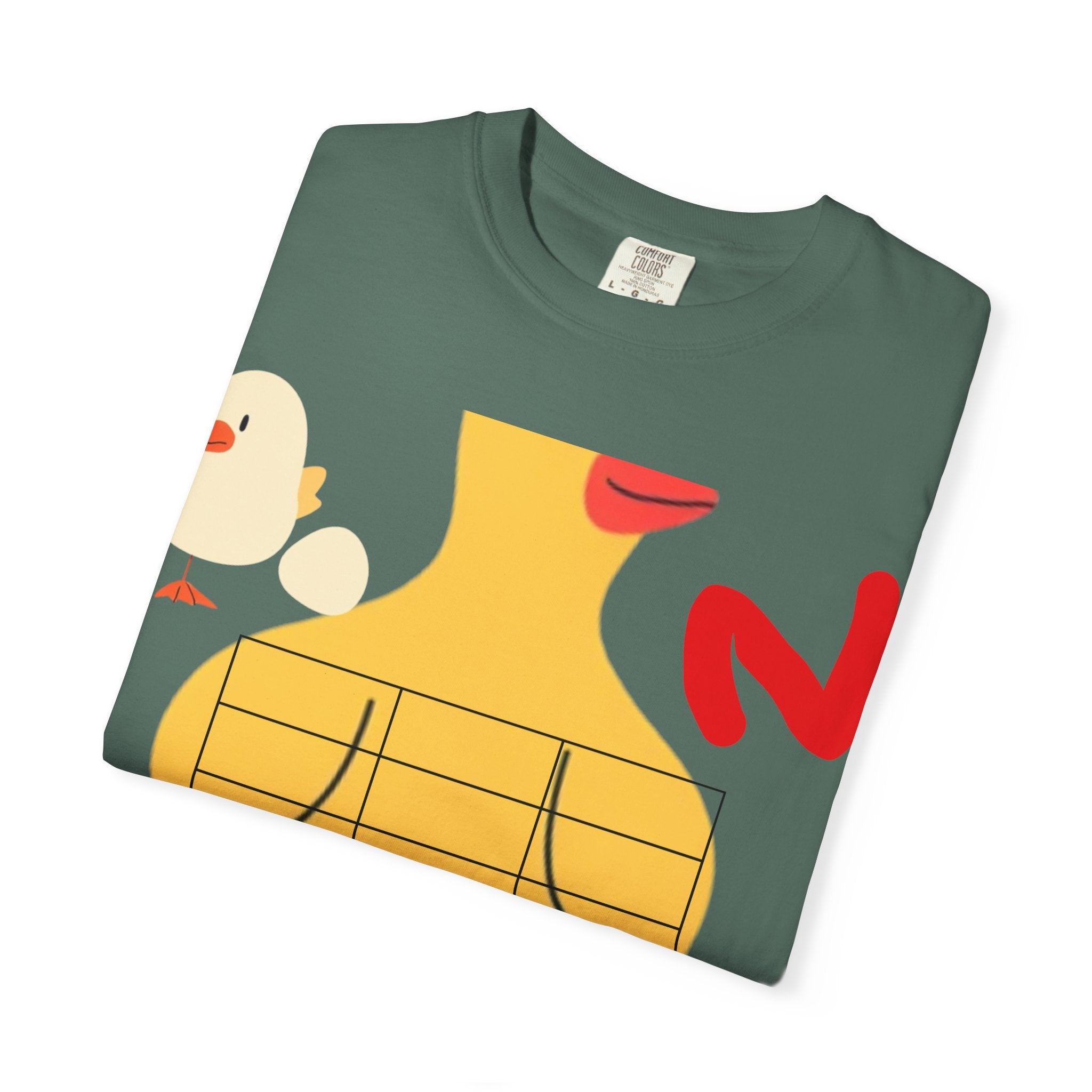 Graphic T-Shirt — Playful Koi &amp; Vase Collage Tee (OVASTYLE Brand)