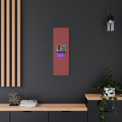Afghan Flag Matte Canvas Print — Stretched 1.25" Wall Art