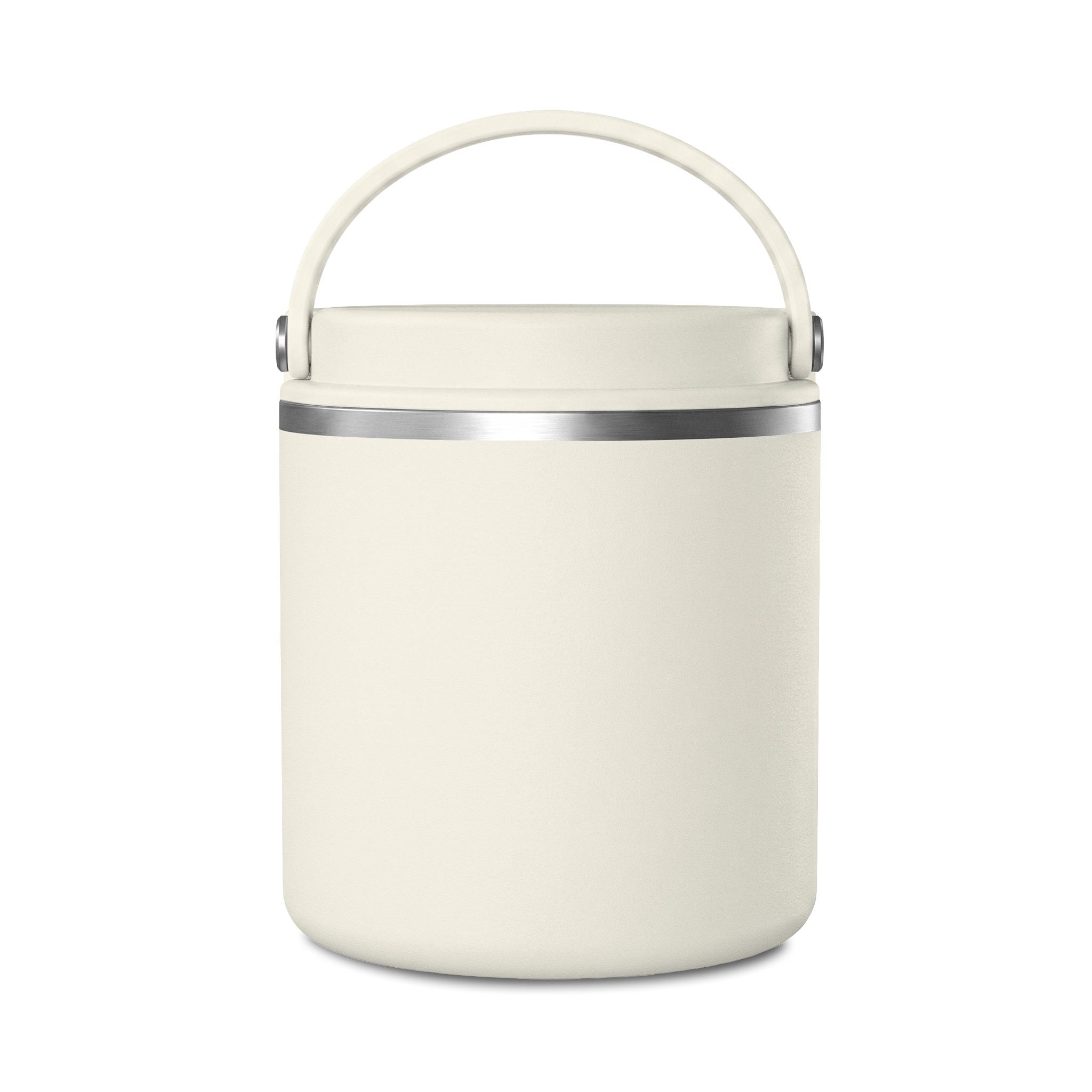 Insulated 25oz Food Jar — Stainless Logo Thermal Thermos for Lunch &amp; Outdoors