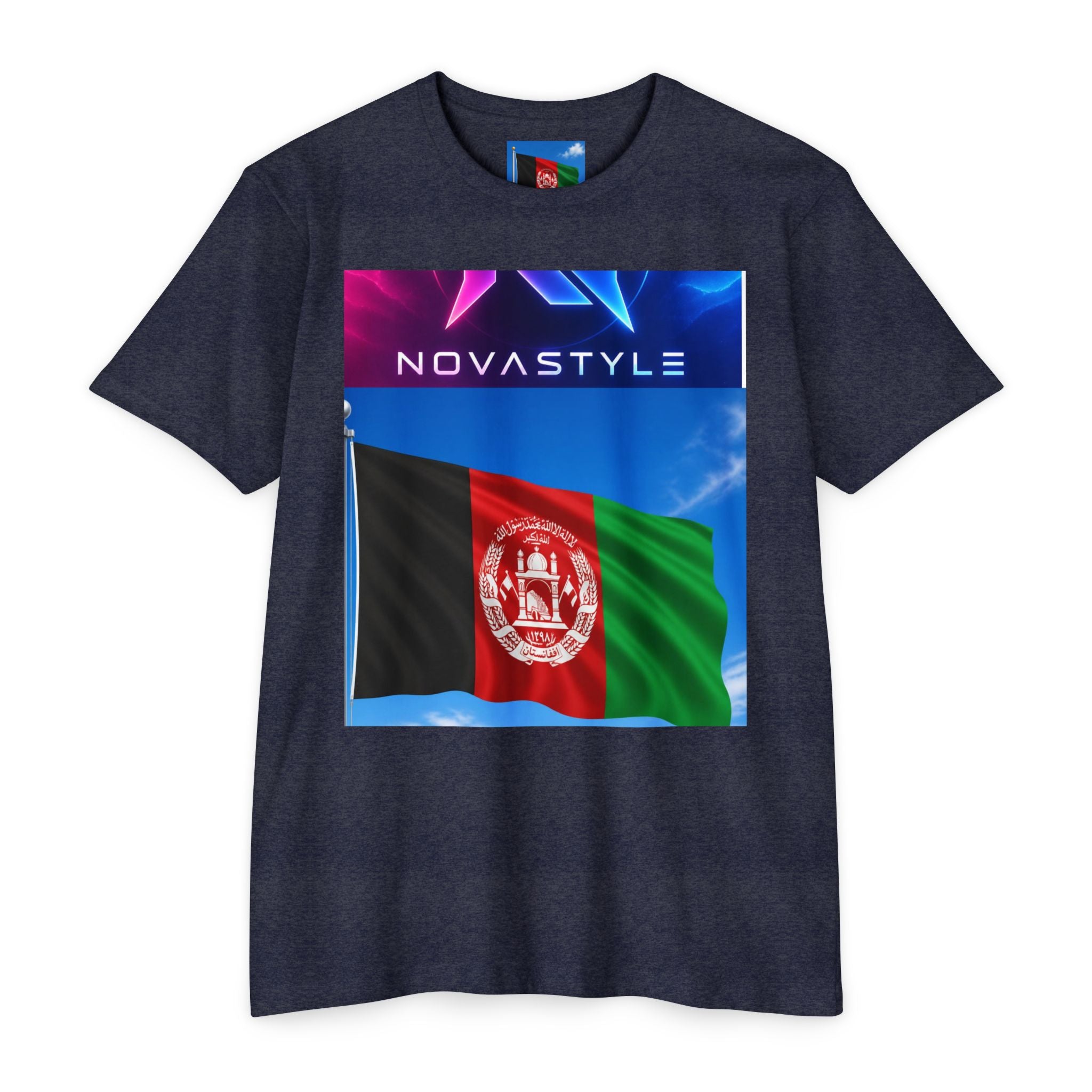 Afghan Flag Nova T-Shirt — NovaStyle Graphic Tee