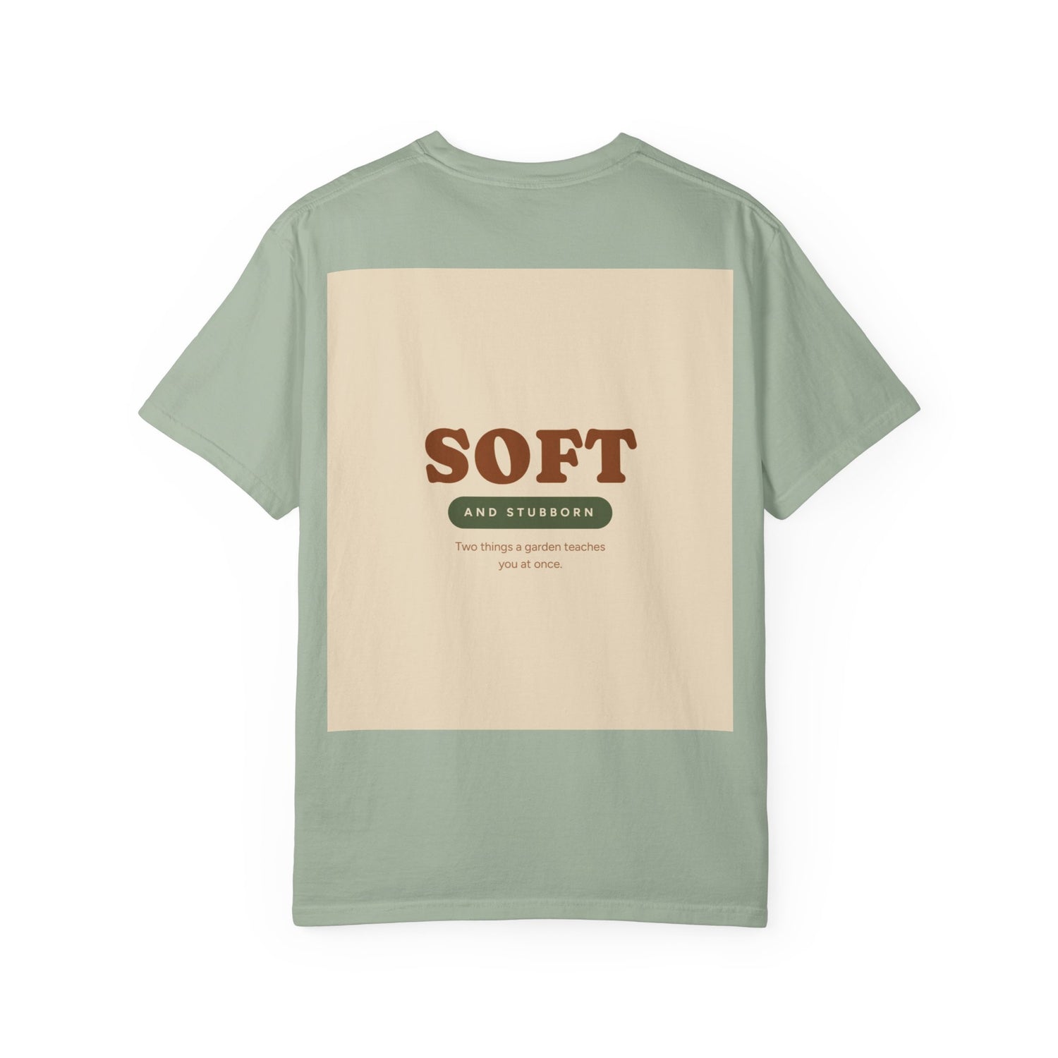 Soft and Stubborn T-Shirt — Retro Cream Graphic Tee