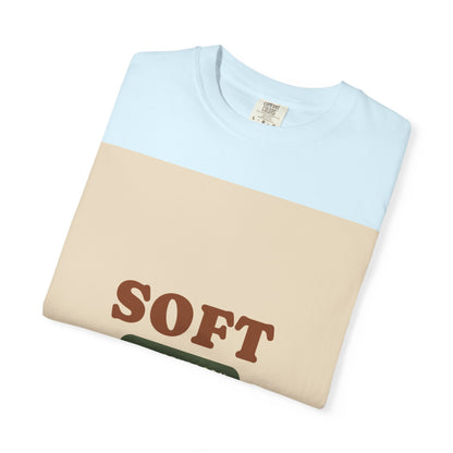 Soft and Stubborn T-Shirt — Retro Cream Graphic Tee