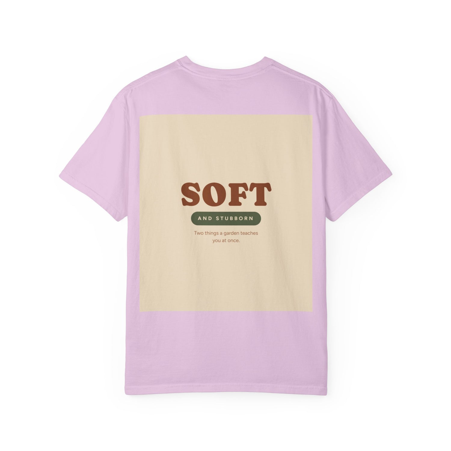 Soft and Stubborn T-Shirt — Retro Cream Graphic Tee