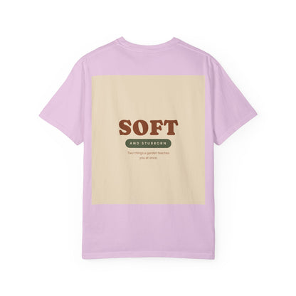 Soft and Stubborn T-Shirt — Retro Cream Graphic Tee