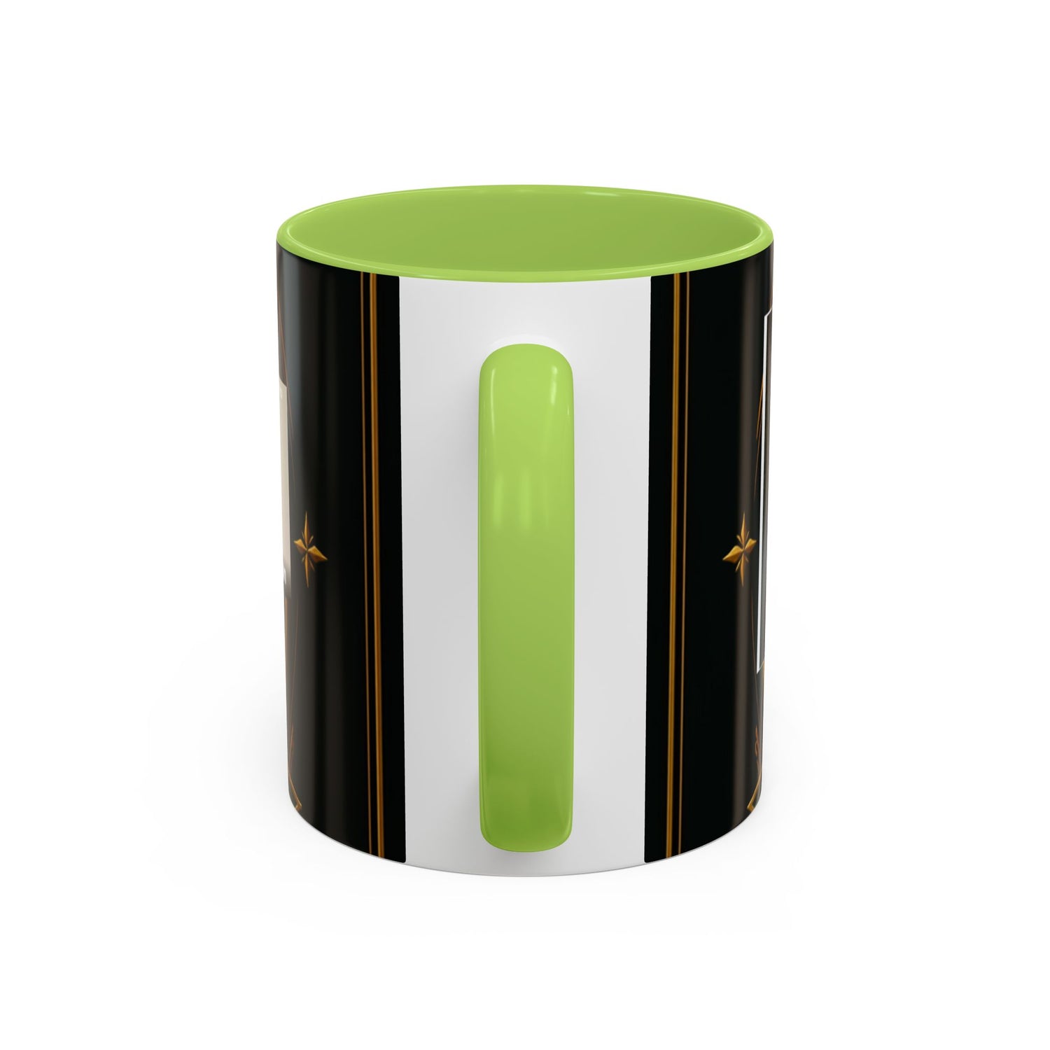 Certified Collector Accent Coffee Mug — Portrait Emblem Design (11/15 oz)