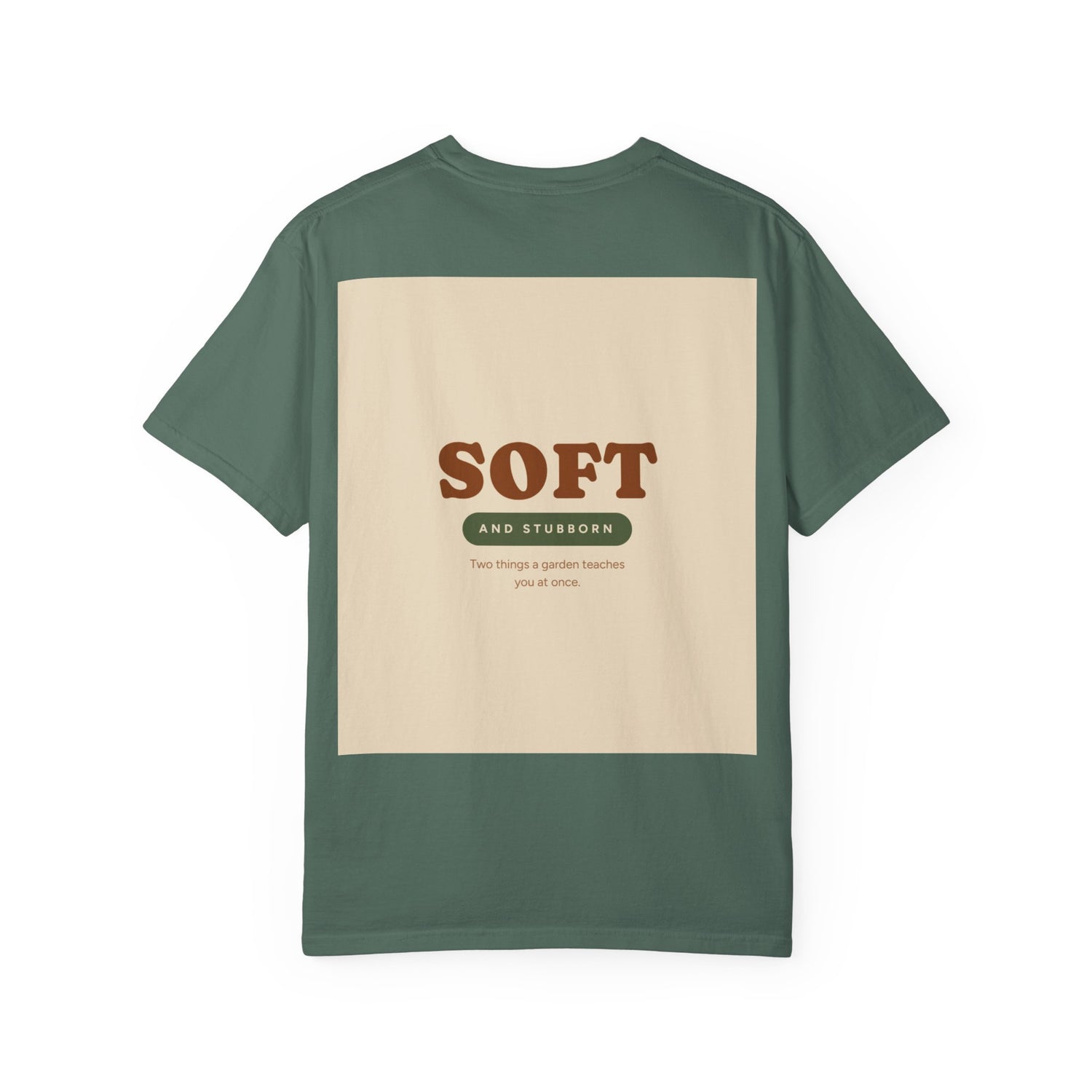 Soft and Stubborn T-Shirt — Retro Cream Graphic Tee