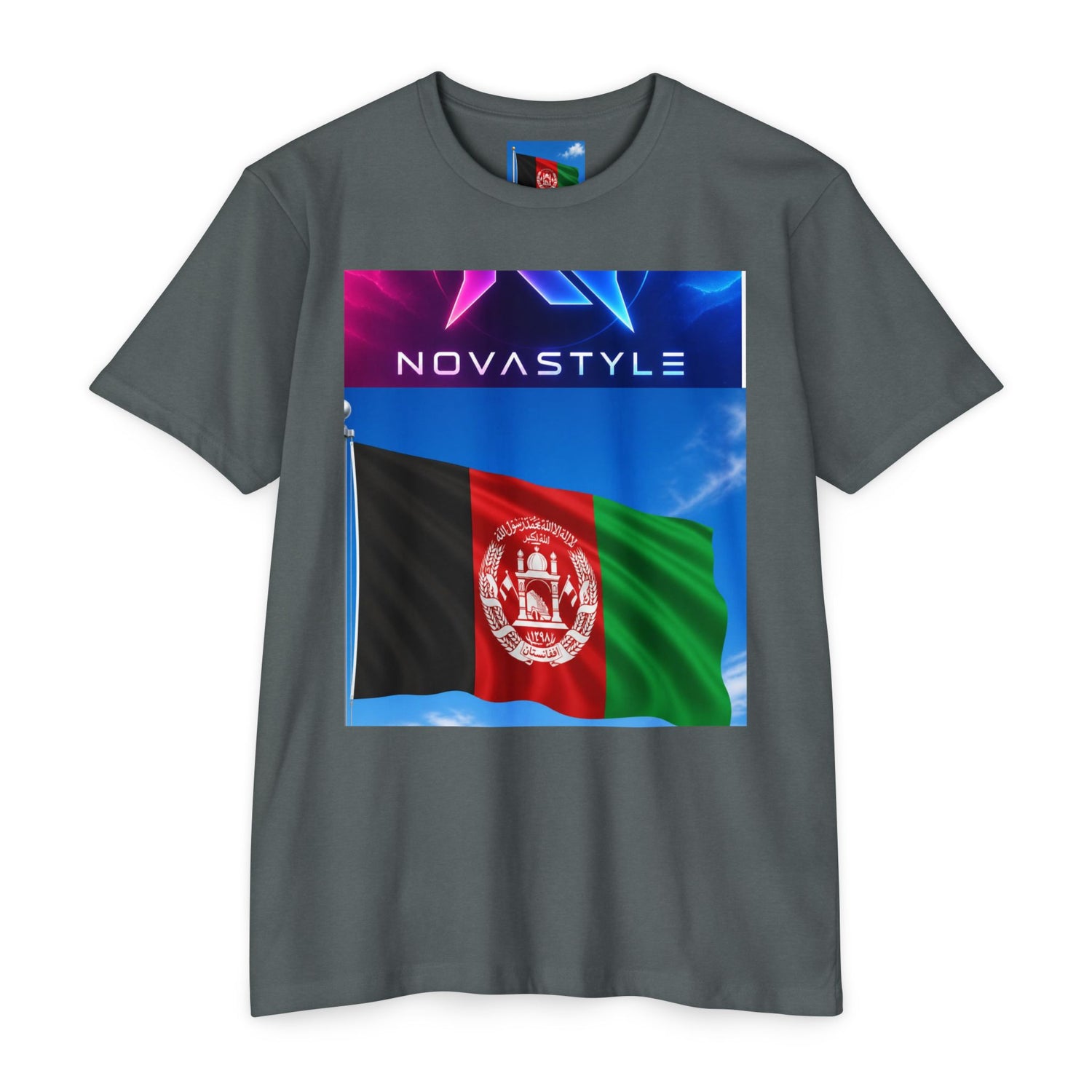 Afghan Flag Nova T-Shirt — NovaStyle Graphic Tee