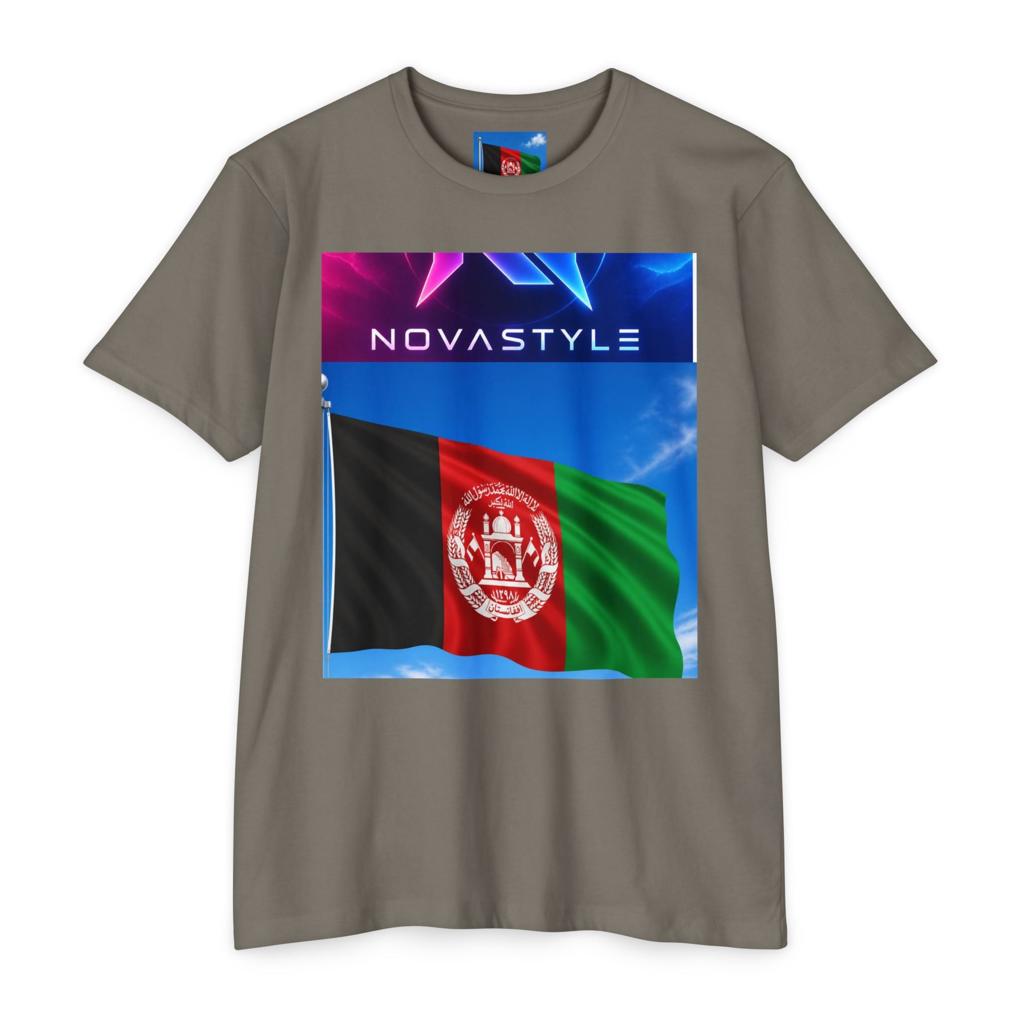 Afghan Flag Nova T-Shirt — NovaStyle Graphic Tee