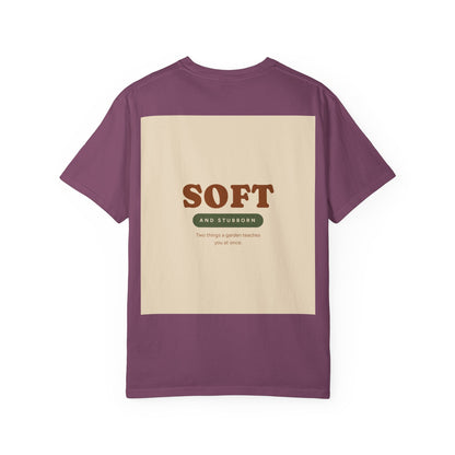 Soft and Stubborn T-Shirt — Retro Cream Graphic Tee