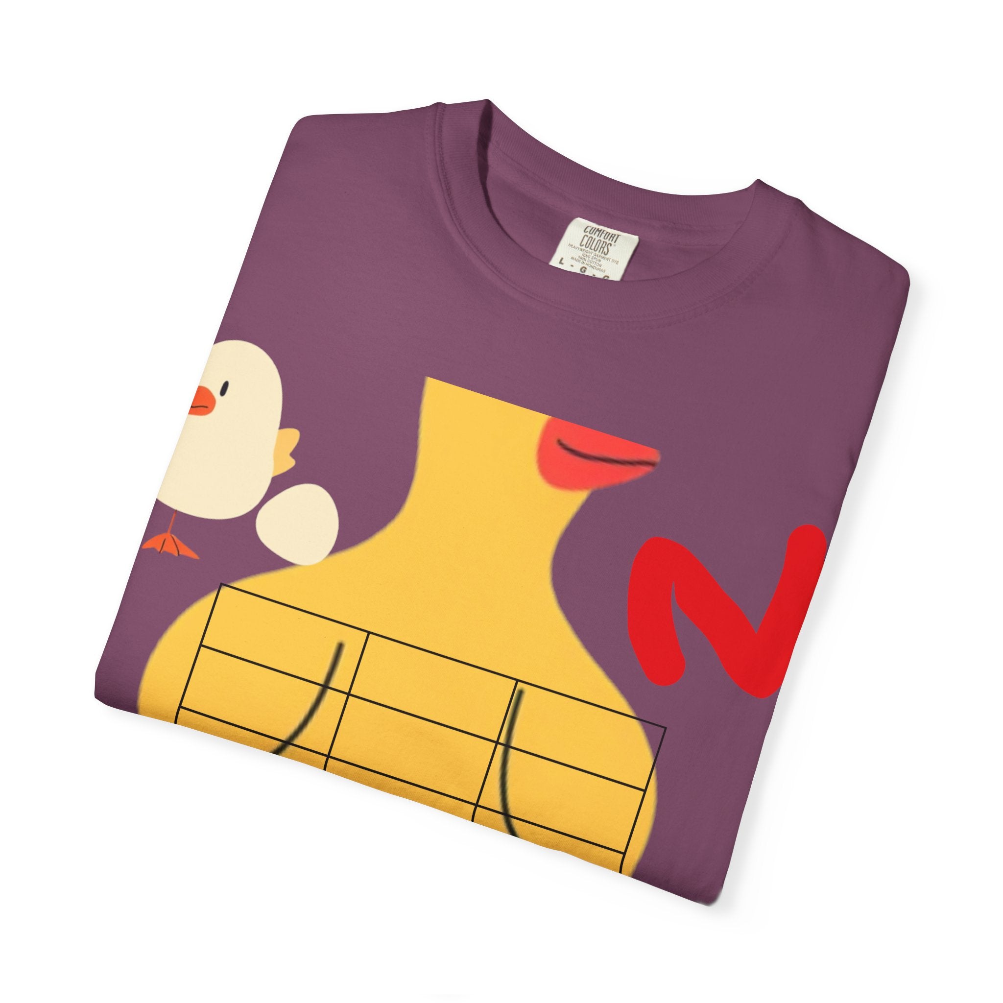 Graphic T-Shirt — Playful Koi &amp; Vase Collage Tee (OVASTYLE Brand)