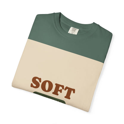 Soft and Stubborn T-Shirt — Retro Cream Graphic Tee