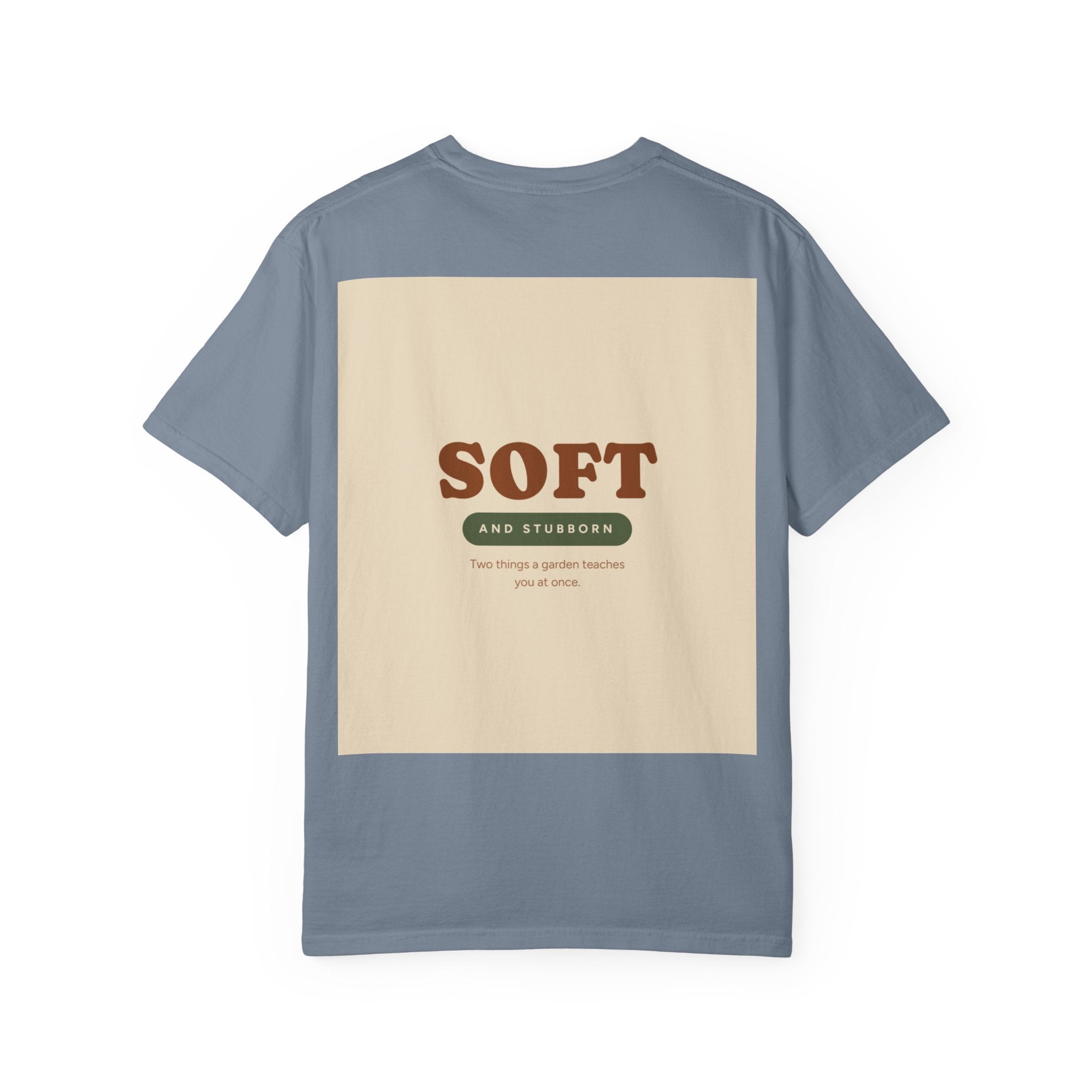 Soft and Stubborn T-Shirt — Retro Cream Graphic Tee